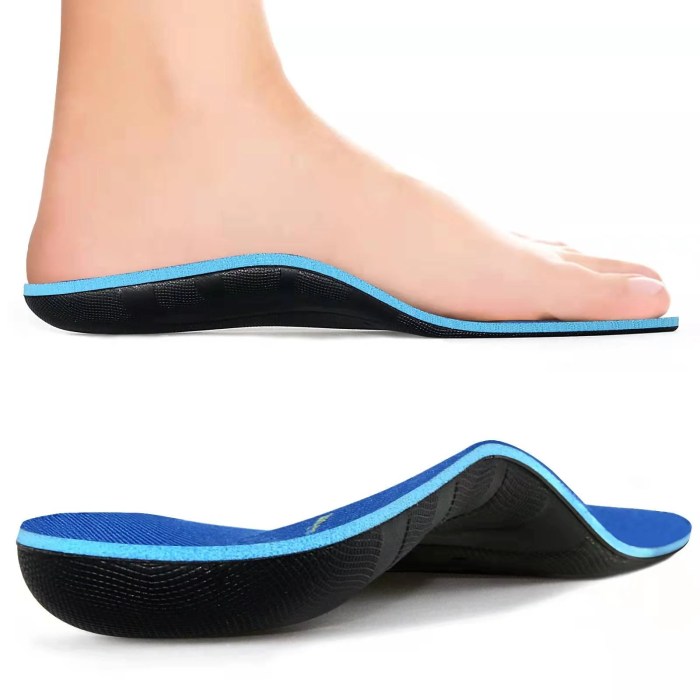 Arch insoles support insole unisex pad foot cushion shoe orthotic correction half shoes